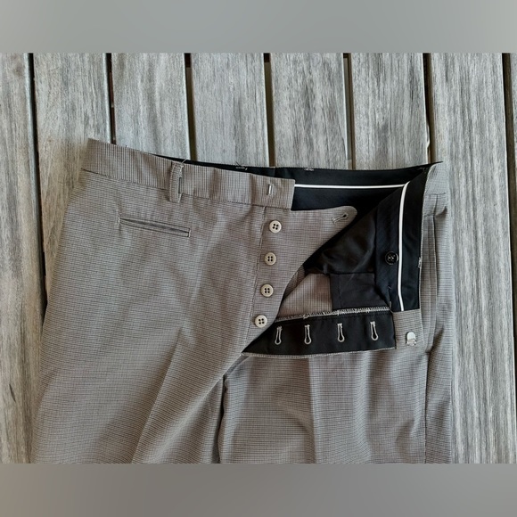 R13 Women’s Mini Houndstooth Trousers With Fold-over Cuffs - Picture 7 of 15